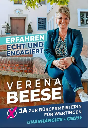 Buergermeisterkandidatin Wertingen Verena Beese